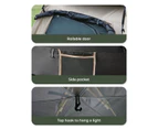 Instant Pop up Tent Auto Family Camping Canopy Shelter 5-8 Person Ground Mat