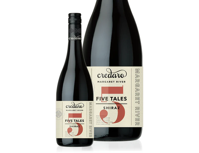 Credaro Five Tales Shiraz 2020 (12 Bottles)