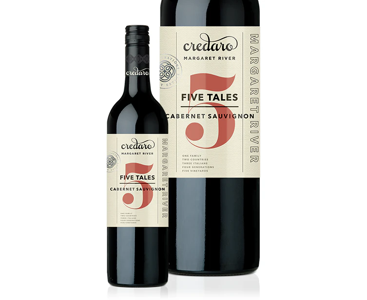 Credaro Five Tales Cabernet Sauvignon 2022 (12 Bottles)