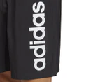 Adidas Men's AeroReady Essentials Chelsea Linear Logo Shorts - Black