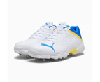 Puma Spike 22.2 Cricket Shoe - White/Yellow -  Adult - Mens