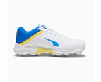 Puma Spike 22.2 Cricket Shoe - White/Yellow -  Adult - Mens