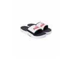 PUMA Softride Slides - White/Red - Shoe - Sandal - Mens