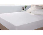 Accessorize Cotton Top Waterproof Mattress Protector King Single