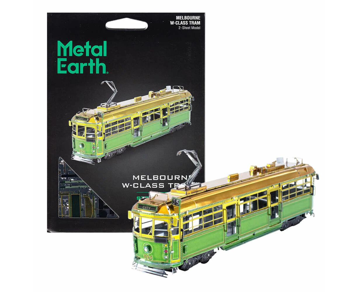 Metal Earth Melbourne W-Class Tram Model Kit