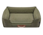 Paws & Claws Large Lighthouse Walled Canvas Pet Bed - Olive