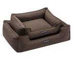 Paws & Claws Large Pia Walled Pet Bed - Brown