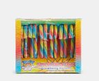 3 x 12pk TNT Sour Rainbow Candy Canes Strawberry