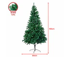 Christabelle Green Artificial Christmas Tree 1.5m - 550 Tips