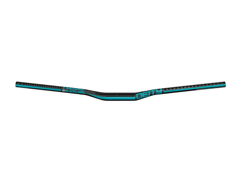 Deity Blacklabel 15mm Rise 31.8x800mm Handlebar - Turquoise