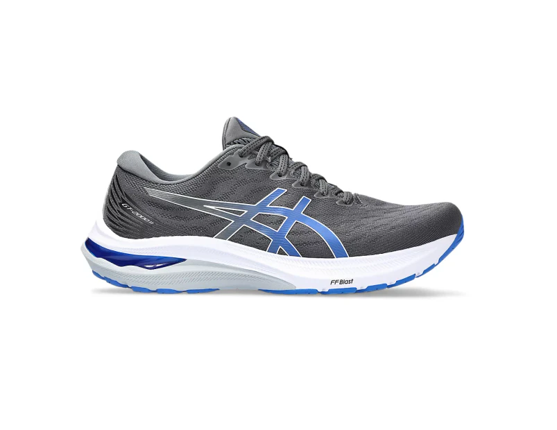 Mens Asics Gt-2000 11 Carrier Grey/Illusion Blue Athletic Running Shoes - Carrier Grey/Illusion Blue