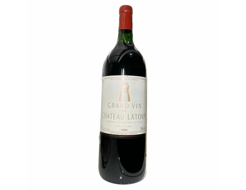 Chateau Latour 1er Cru Classe Red Bordeaux 1986 Magnum - 1500ml