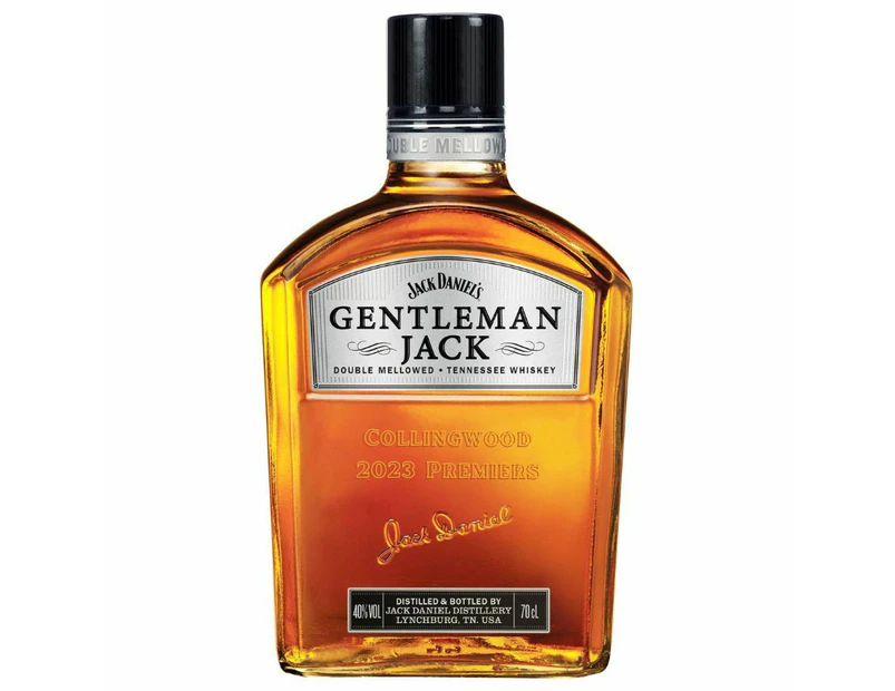 Jack Daniel s Gentleman Jack - Collingwood 2023 Premiers - Limited Edition - 700ml