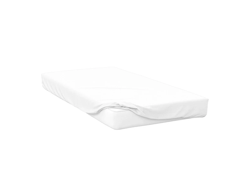 Belledorm 400 Thread Count Egyptian Cotton Extra Deep Fitted Sheet (White) - BM135