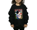 Disney Princess Girls Snow White Montage Sweatshirt (Black) - BI2022