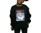 The Little Mermaid Girls Ursula Montage Cotton Sweatshirt (Black) - BI835