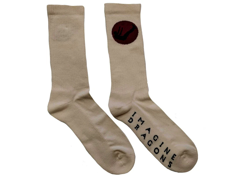 Imagine Dragons Unisex Adult Mercury Socks (Natural) - RO5161