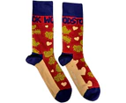 Woodstock Unisex Adult Birds & Hearts Ankle Socks (Red) - RO5372