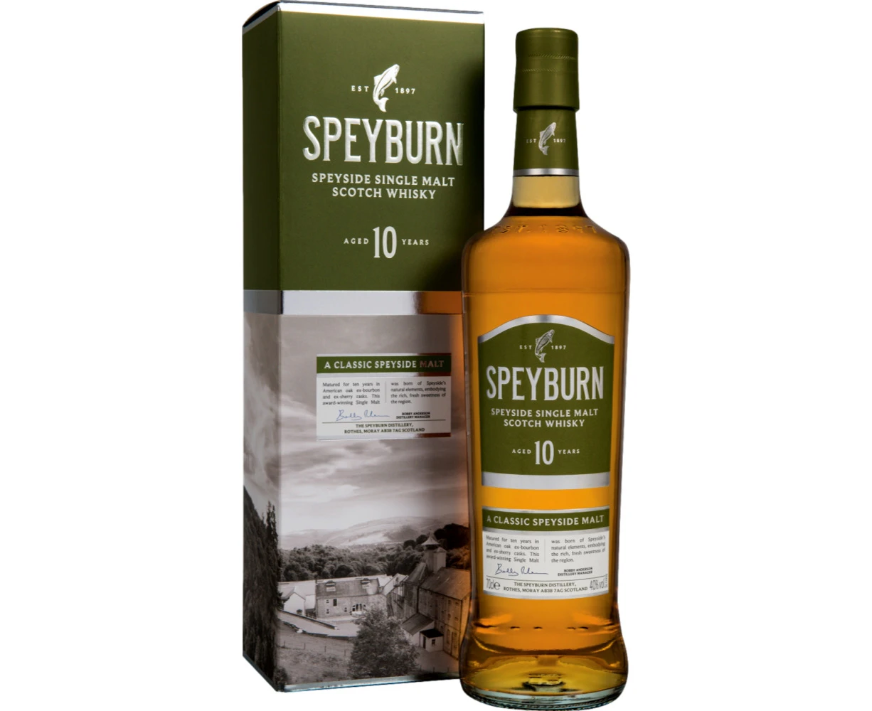 Speyburn 10 Year Old Single Malt Scotch Whisky 700mL