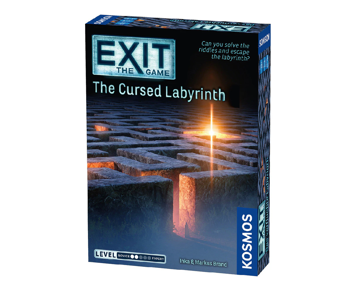 Kosmos Exit The Game The Cursed Labyrinth Puzzle Maze Family Strategy Game 10y+