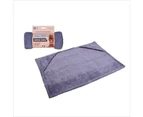 White Magic 60x40cm Pet/Dog Absorbent Drying Towel Small w/ Hand Pocket Purple