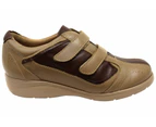 Mironneli Louise Womens Comfortable Brazilian Leather Shoes - Brown