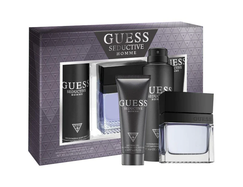 Guess Seductive by Guess 4 Piece Set For Men