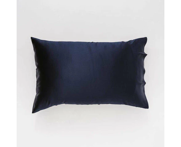 Deborah Hutton Silk Pillowcase  - Navy