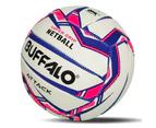 Buffalo Sports Attack Pro Netball - Yellow/Orange