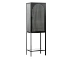 Cooper & Co. Eve 160cm Modern Metal Tall Cabinet Black