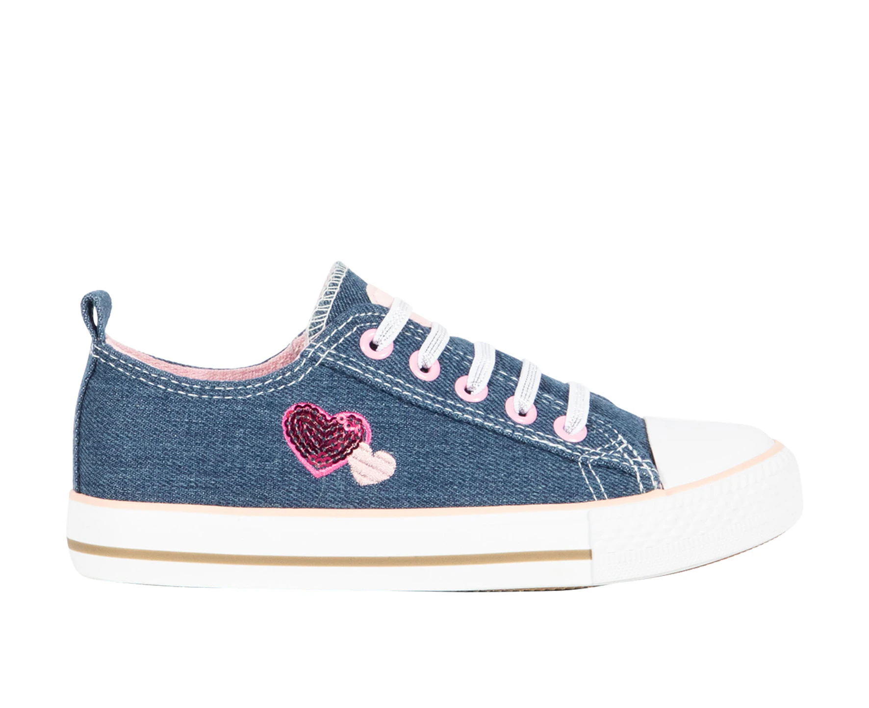 Meredith Vybe Junior Lace Up Casual Sneakers Girl's - Blue