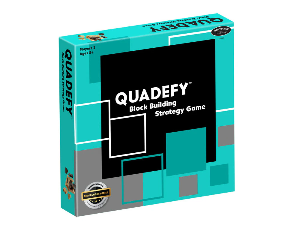 Quadefy Strategy Board Game Family/Friends Kids/Children Party Activity Toy 8+