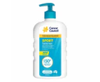 Cancer Council Sport Dry Touch Sweat Resistant SPF50 500mL - Blue