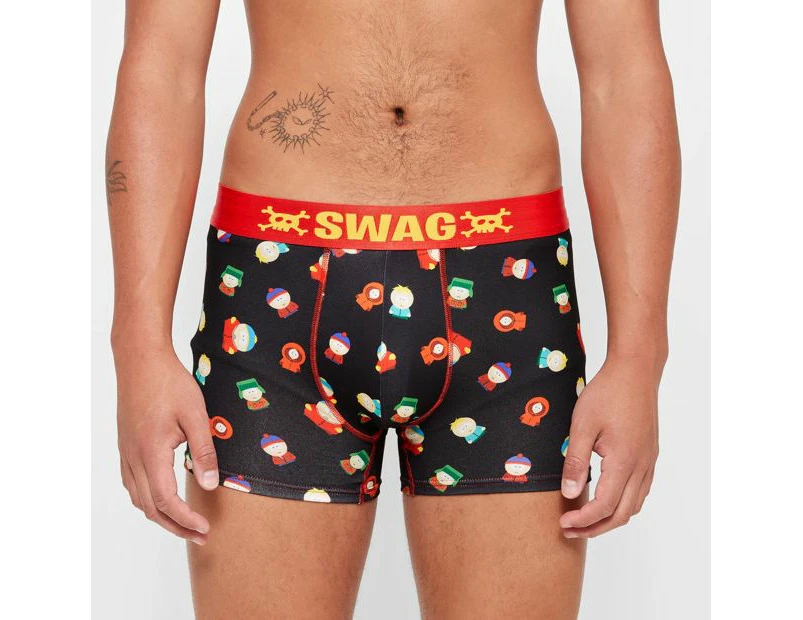 Swag Licensed Trunks - South Park - Black