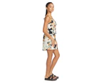 Volcom Women's Stone Of Biscay Mini Printed Dress - Cloud