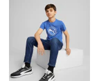 Puma Boys' Active Sports Graphic Tee / T-Shirt / Tshirt - Royal Sapphire