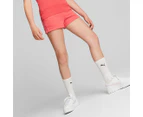 Puma Girls' Essentials+ Shorts - Salmon