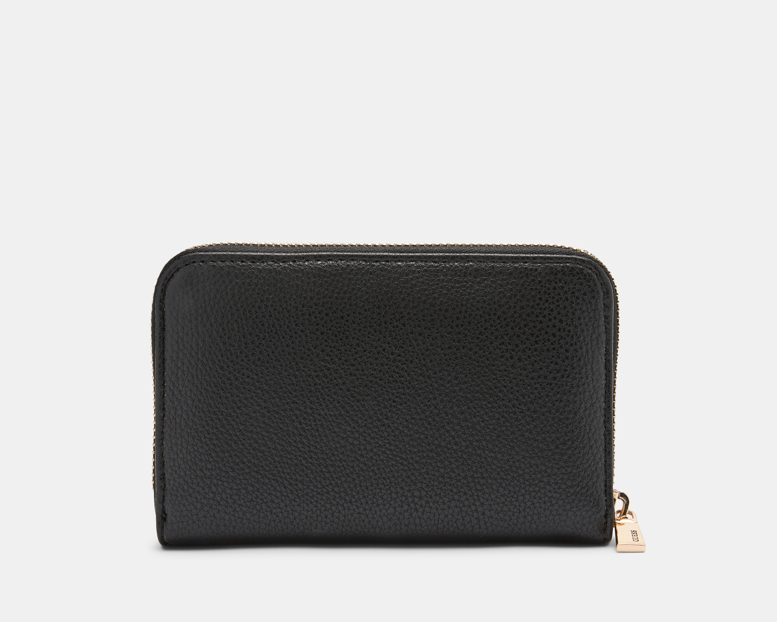 GUESS Laurel Medium Zip Around Wallet - Black | M.catch.co.nz