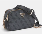 GUESS Noelle Crossbody Camera Bag - Coal Logo