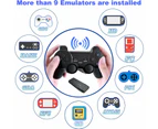 4K HDMI Output Retro Game Console Plug and Play Video Game Stick Built in 7000+ Games,8 Classic Emulators, with Dual 2.4G Wireless Controllers