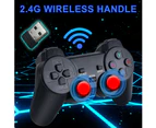 4K HDMI Output Retro Game Console Plug and Play Video Game Stick Built in 7000+ Games,8 Classic Emulators, with Dual 2.4G Wireless Controllers