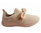 Actvitta Sara Womens Comfortable Cushioned Casual Shoes Made In Brazil - Nude