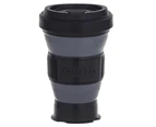 Pokito 475ml Hot/Cold Pop Up Cup Collapsible Reusable Travel/Eco-Friendly Black