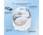 Advwin Self Cleaning Smart Cat Litter Box WiFi App Control, Anti-pinch, Automatic Odor-Removal