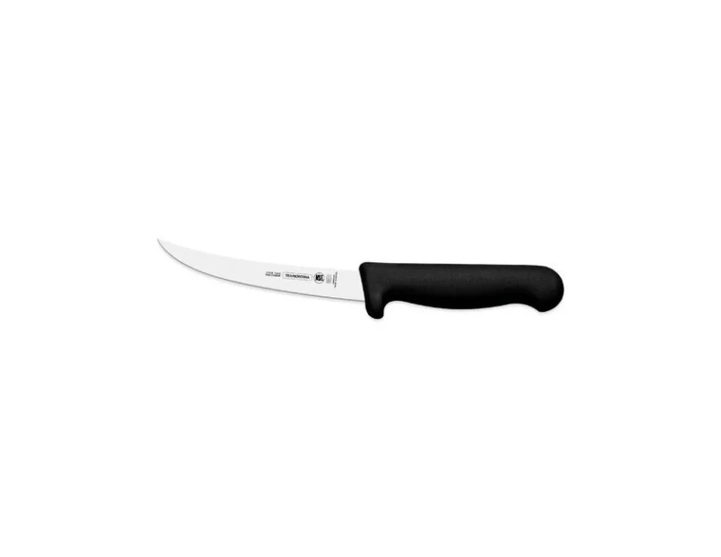 Tramontina 15cm Curved Boning Knife Home/Kitchen Cutting/Chopping Tool Black