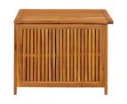 vidaXL Garden Storage Box 75x75x58 cm Solid Wood Acacia