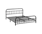 Oikiture Bed Frame Queen Size Metal Frame