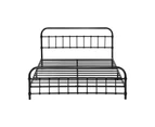 Oikiture Bed Frame Queen Size Metal Frame