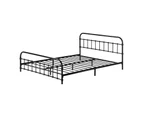 Oikiture Bed Frame Queen Size Metal Frame