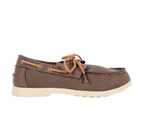 Trail Bears Slip on Casual Boat Shoe Boy's  - Tan